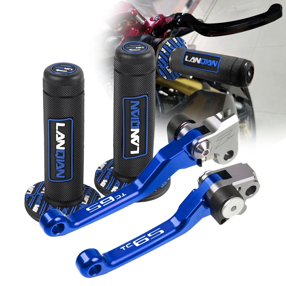 

Для HUSQVARNA TC65 TC 65 2017-2018 мотоциклетный Кроссовый велосипед CNC алюминиевые аксессуары рычаги тормозной муфты Поворотный рычаг руль