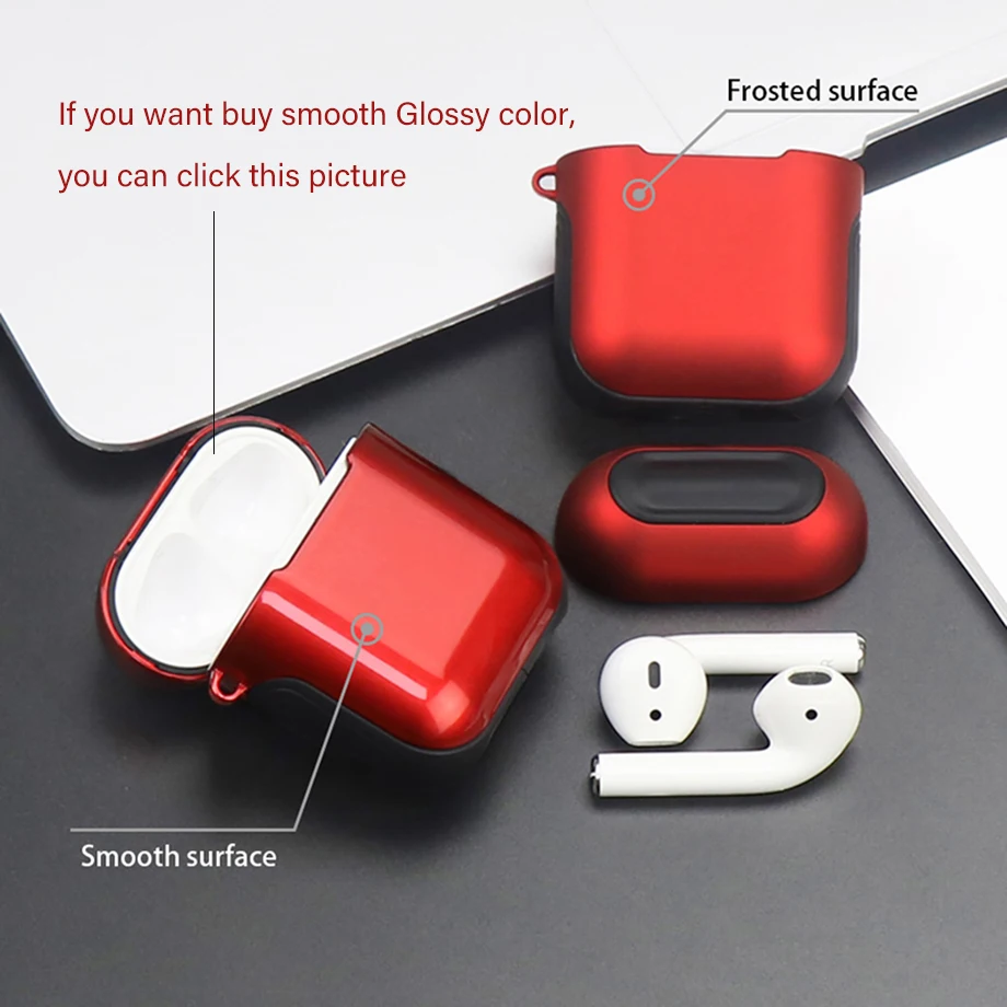 Чехол для наушников, чехол для Apple Air pods, кожаный чехол, зарядное устройство, настоящие беспроводные наушники Bluetooth, аксессуары