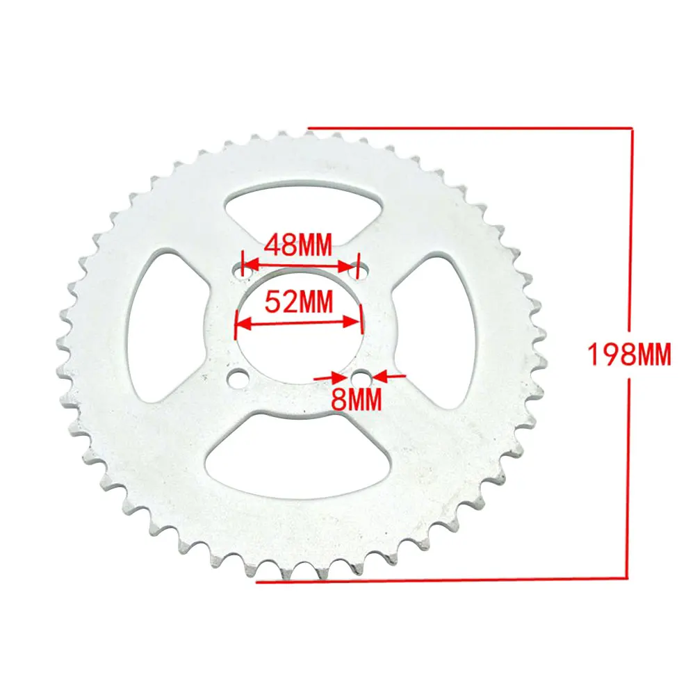 

Универсальное заднее зубчатое колесо для мотоцикла или велосипеда-внедорожника 420-48 зубчатое колесо модифицированное зубчатое колесо