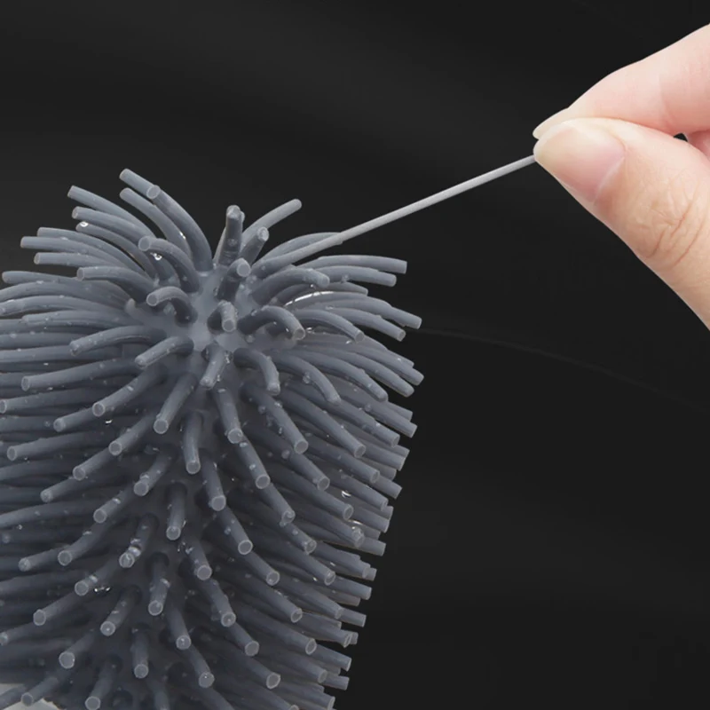 ONEUP щетка для унитаза портативная длинная ручка TPR головка семейная Чистка отеля