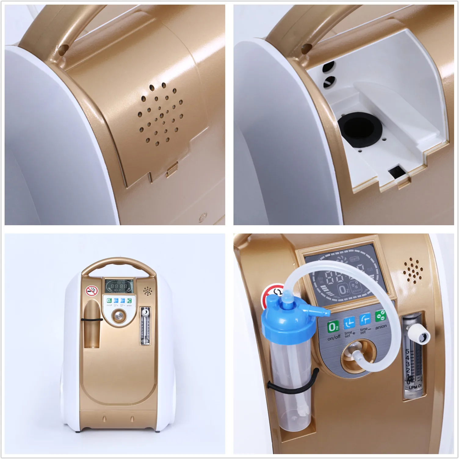 COXTOD 5L Air Purifier Home Portable Oxygen Concentrator Generator purification machines oxygen concentrators generators | Красота и