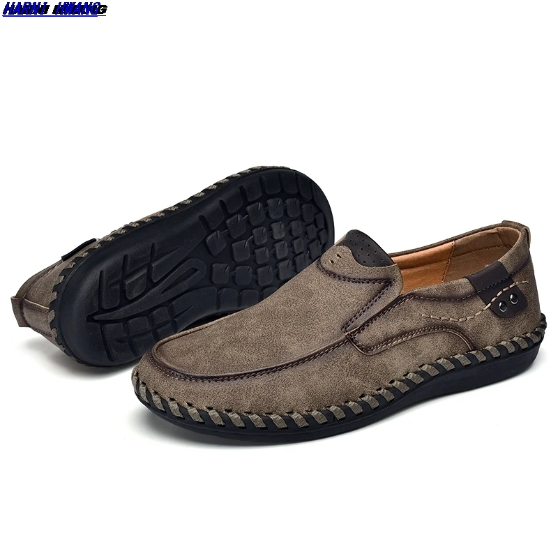 

2021 new men's fashion shoes men's comfortable outdoor spring and autumn men's boots shoes hiking shoes men's casual boots