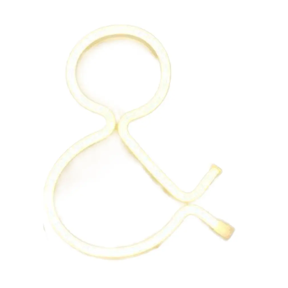 Креативная Светодиодная лампа с английским символом теплый белый символ и