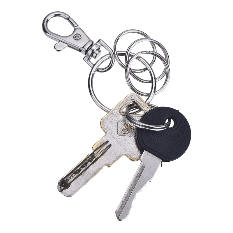 200 штук набор колец для ключей 20 мм кольца 120 шт. 30 40 металлический поворотный