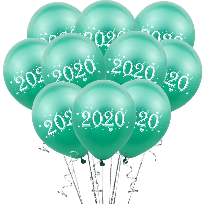 New Product 2020 Digital Latex Balloon 12 Inch 2.8g Printing Happy Year Wedding Birthday Party Decoration | Дом и сад