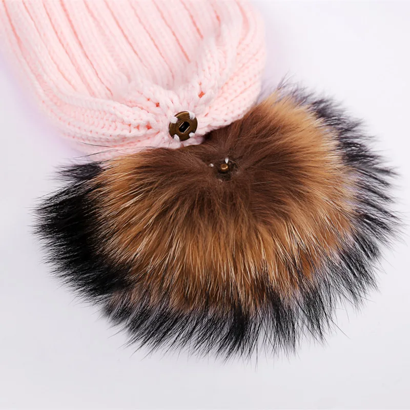 

Mother & Kids Winter Hats Candy Color Knitted Cap For Girls Family Matching Outfits Mother And Daughter Clothes