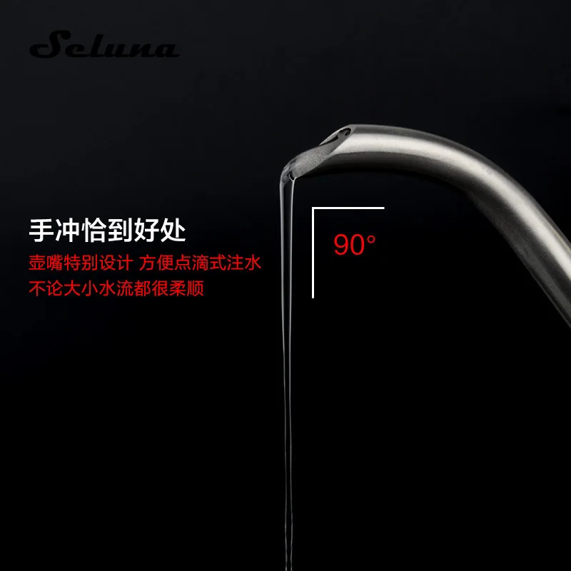 1L гусиная шея чайник Электрический бойлер газовый котел водонагреватель