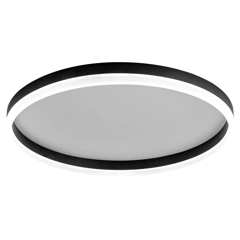 

Modern Led Acrylic Chandeliers For Bedroom Round Simple Indoor Lamp Lighting Fixtures Luminaria White Black Gold Color Lights