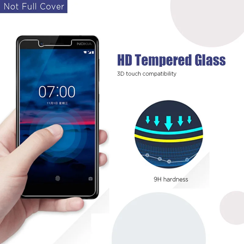 1 шт./2 шт. Защита экрана для Nokia 4 2 5 HD закаленное стекло 3 Plus 3.1A 3.1C переднее