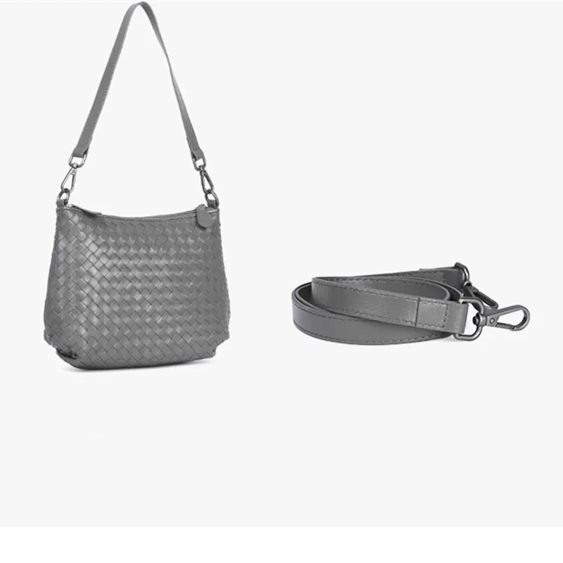 Женская тканая сумка Новая внутренняя и внешняя из овчины с одним плечевым