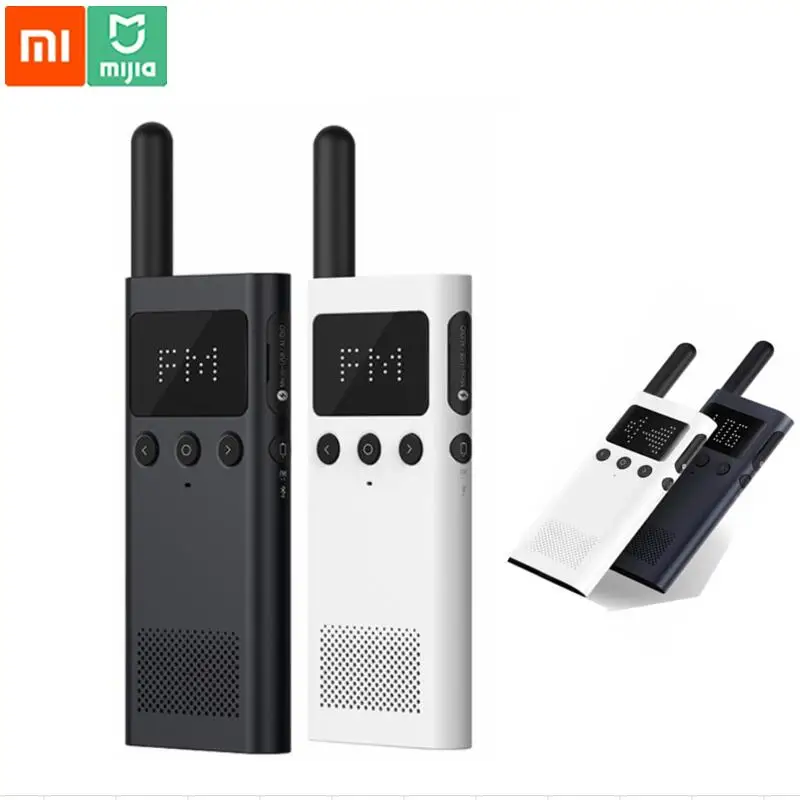 

Xiaomi Mijia умное портативное переговорное устройство 1S FM-радио 5 дней в режиме ожидания приложение для смартфона быстрая командная передача да...