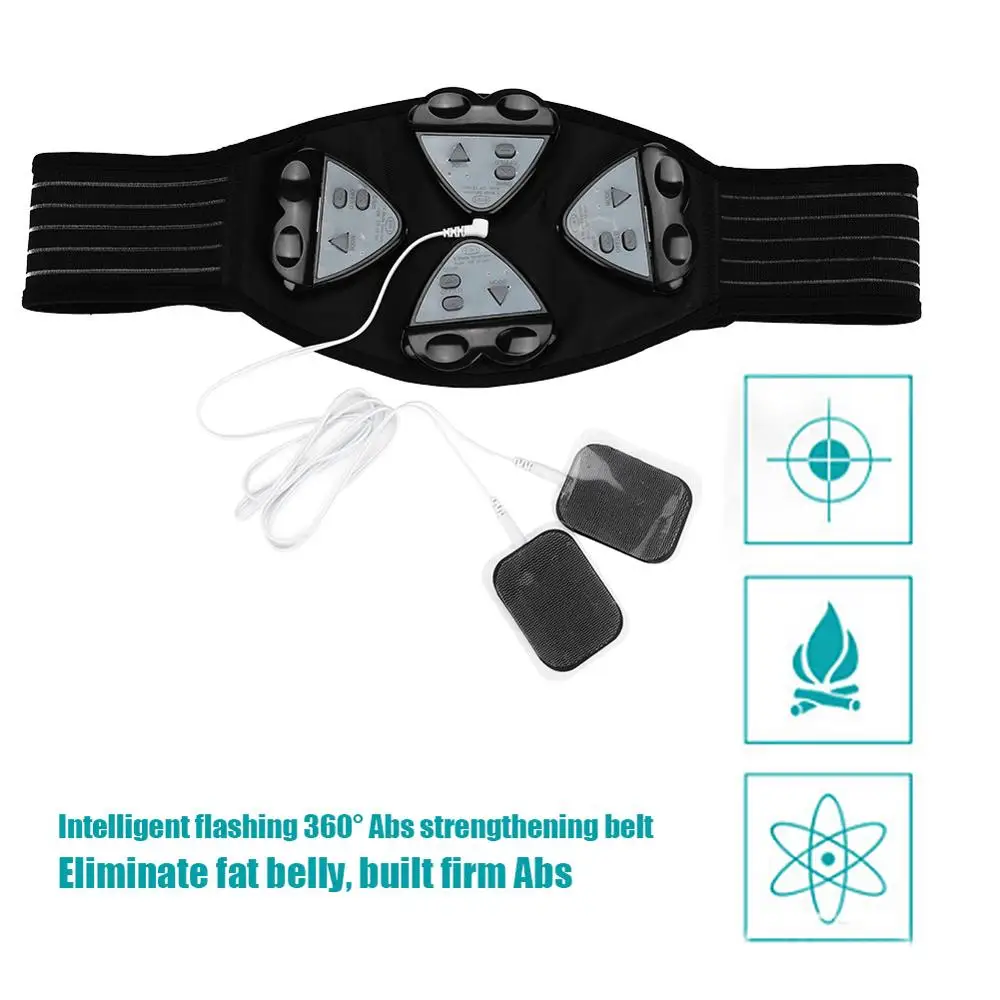 

Intelligent EMS Abdominal Muscle Strengthening Belt Massage Shaping Abdominal Exercise Muscle Strength Training Abdomen Belt New
