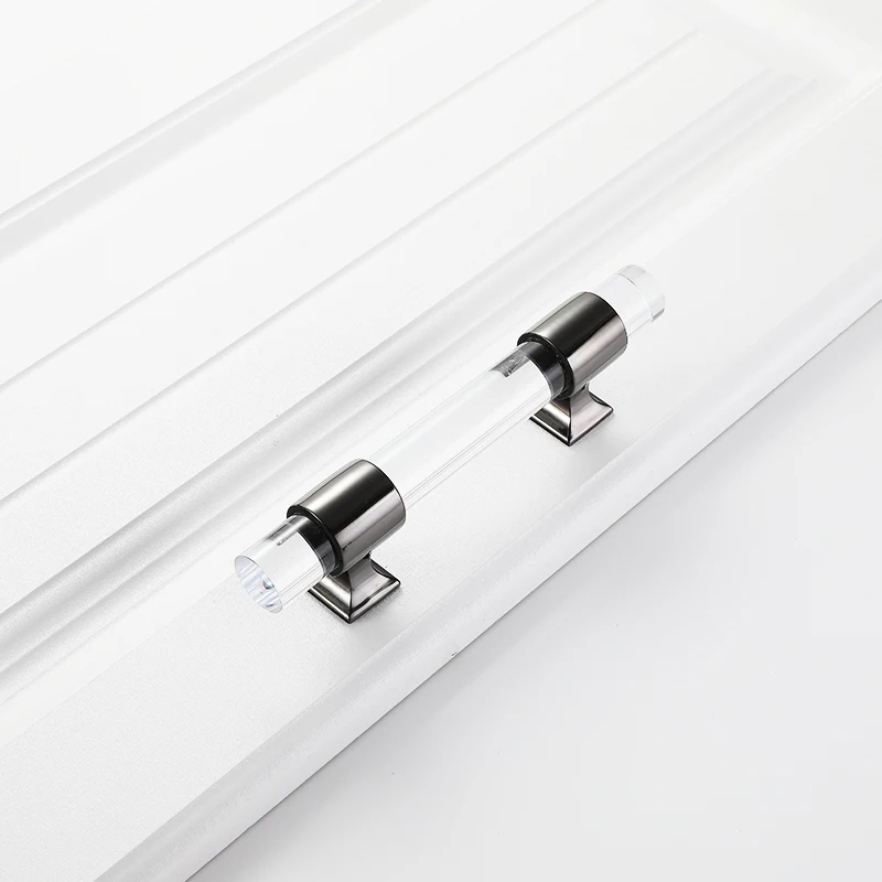 Прозрачная акриловая ручка для шкафа и ручки выдвижного ящика|Ручки шкафа| |