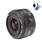 Объектив Yongnuo YN 35 мм F2, широкоугольный объектив с фиксированной автофокусом и большой диафрагмой для камер canon, Nikon, объектив 35 мм, YN35m