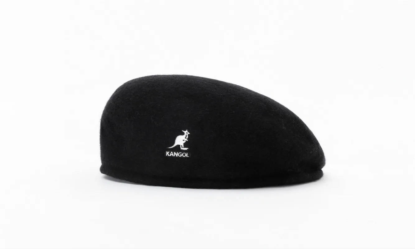 

2021 new winter woolen exquisite kangaroo woven ladies mesh beret cap retro ladies casual hat foldable hat