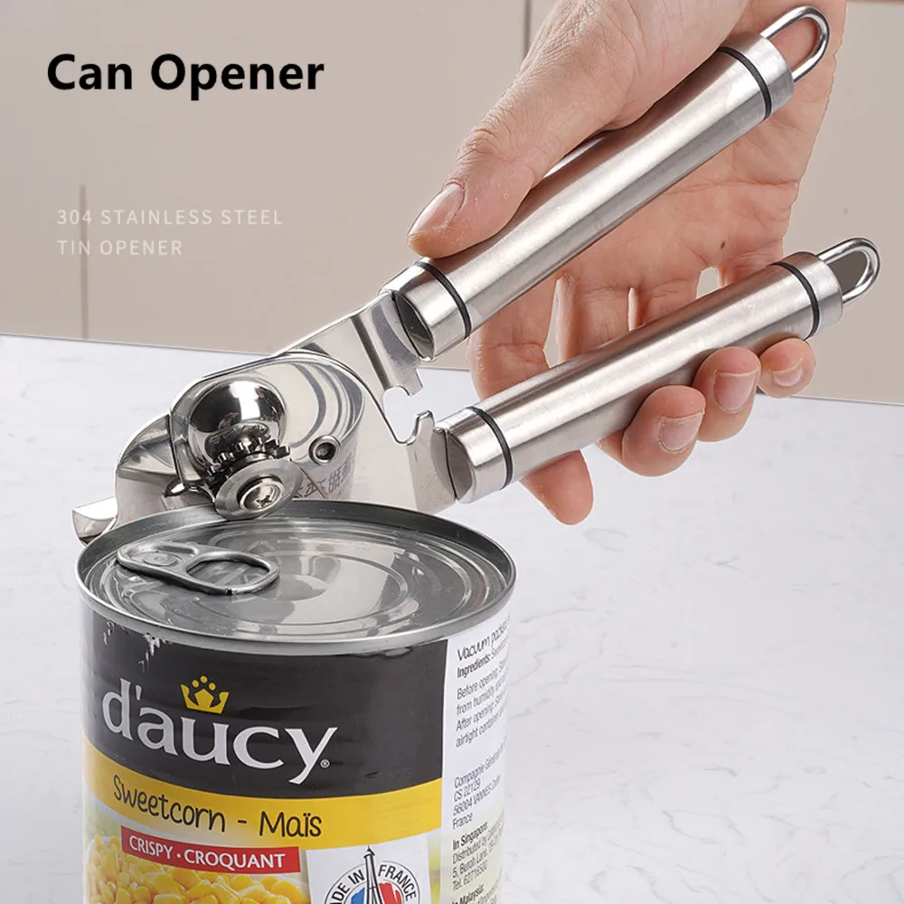 Нержавеющая сталь консервный нож консервирования Ножи комбо с открывалкой