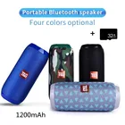 Портативная Bluetooth-Колонка TG117, 1200 мАч, сабвуфер, стерео-динамик, беспроводная басовая колонка, водонепроницаемая колонка с поддержкой AUX, TF