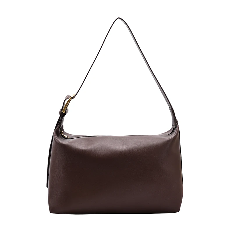 

PU Leather Large Capacity Soft Shoulder Bags for Women 2021 Luxury Black Brown Crossbody Handbags Fashion Ladies Handbag Purses