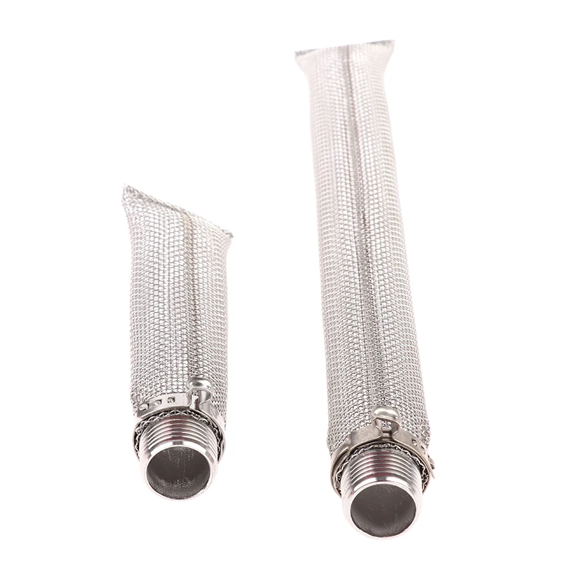 

1PC Reusable Beer Filter Stainless Steel 6/12 Inch Durable Beer Mesh Strainer Tube For Home Beer Brewing Bar Tool