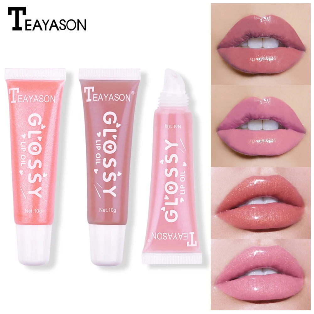 Увлажняющий блеск для губ Кристальное желе увлажняющее масло защита макияж