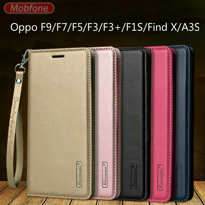 Чехол Oppo Reno Z с 10 кратным увеличением Женский деловой кожаный чехол Hanman в стиле
