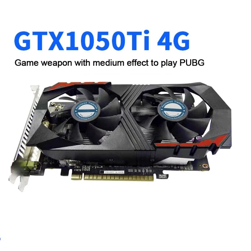 

Видеокарта GTX1050Ti, 4 Гб, 2,0 бит, GDDR5