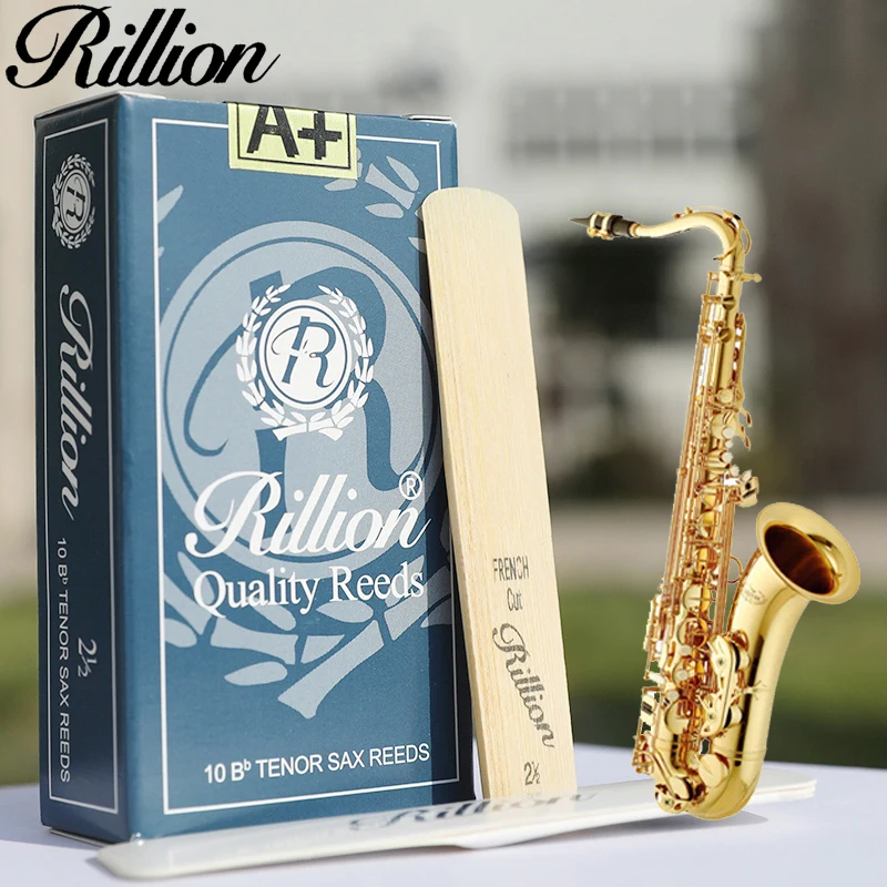 Прочность 2 5 # 3 коробка 10 штук Rillion Tenor Bb Sax Reeds A +|reed box|box boxreed tenor sax |