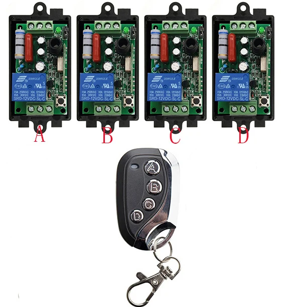 Универсальный беспроводной пульт дистанционного управления 433 МГц модуль