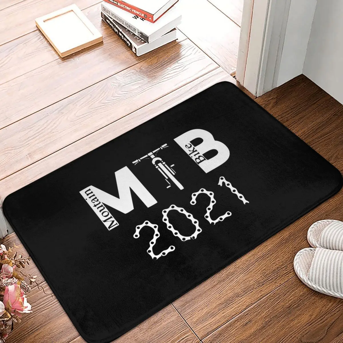 

Moutain-Bike-2021 Doormat Rug carpet Mat Footpad Polyester Non-slip Water oil proofEntrance Kitchen Bedroom balcony Cartoon