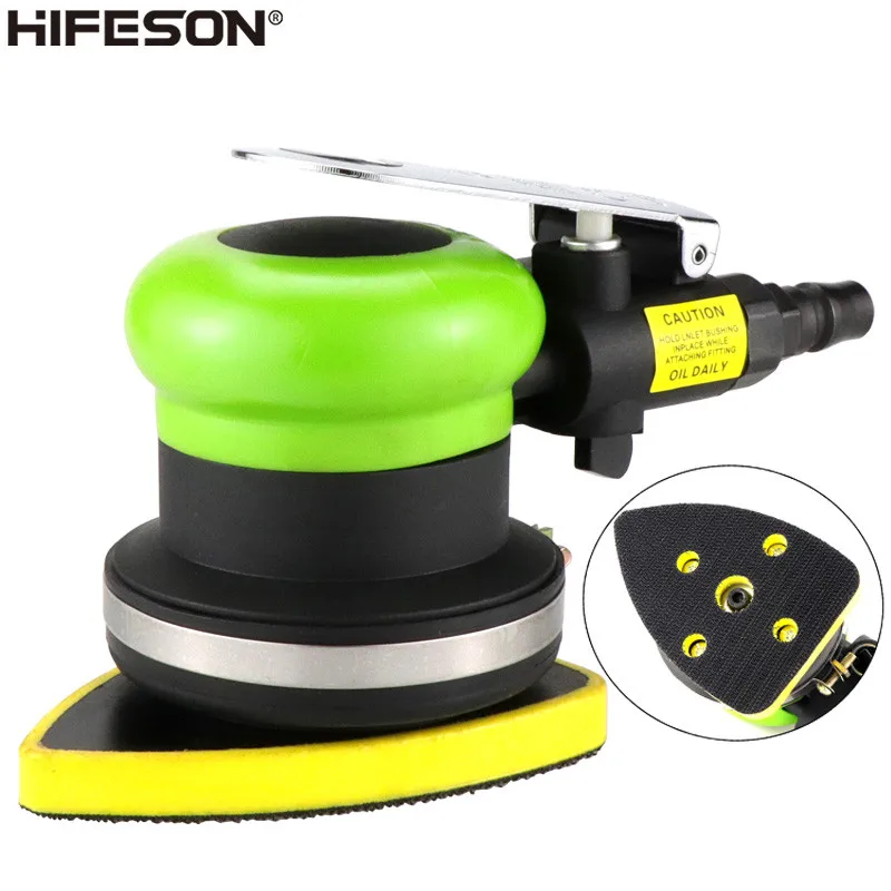 

HIFESON Машинка Для Полировки Автомобиля Треугольники воздушный полировщик, шлифовальный инструмент высокого Скорость полировальная машинка орбитальная шлифмашина деревообработка станки полироль для авто полировальны