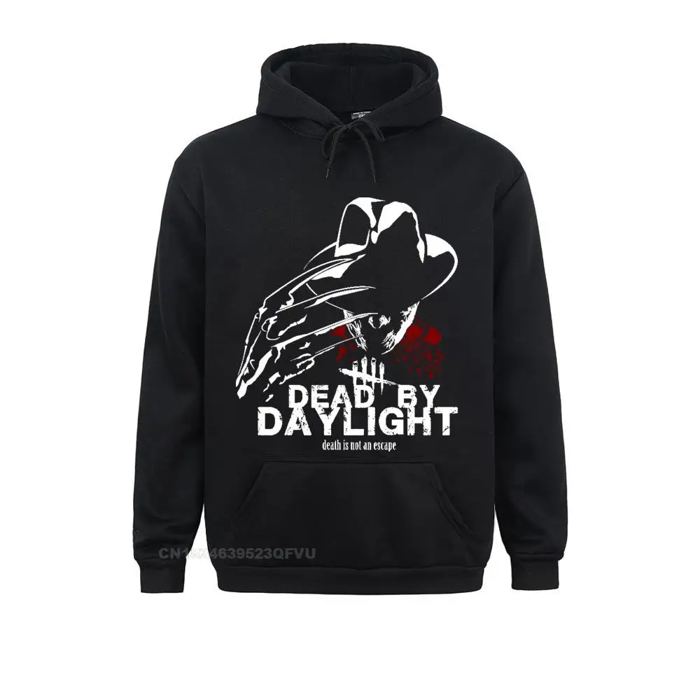 

Men's Sweater Dead By Daylight Freddy Percent Cotton Sleeve Horror The Videogame Dbd Trapper Killers Game Anime Sweater