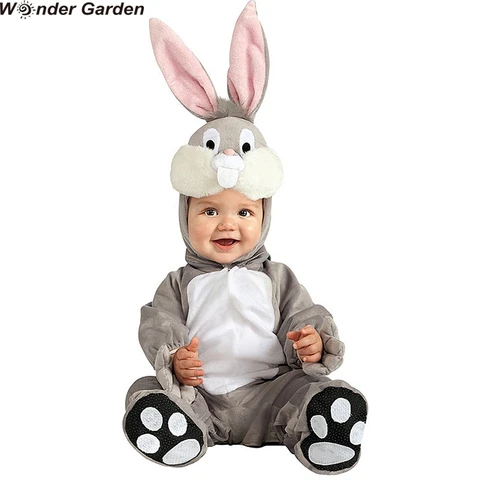 Детский костюм для косплея чудо-садовый Кролик для Хэллоуина, Рождества, Пурим, праздника, Пасхи