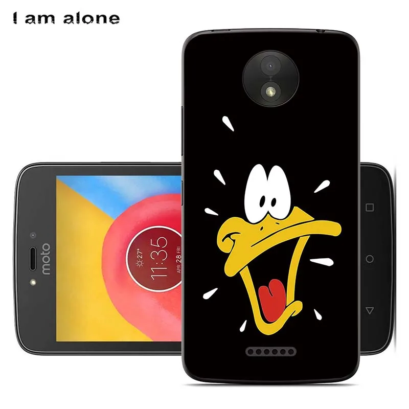 Solf TPU AA64 Чехол для телефона чехол для Motorola Moto C Plus 5," мягкий TPU мобильный телефон сумки с принтом героев мультфильмов для Motorola Moto C крышка - Цвет: Solf TPU AA64