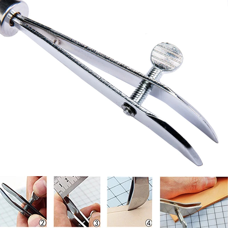 1 шт. регулируемый инструмент для обрезки кожаных кромок профессиональный