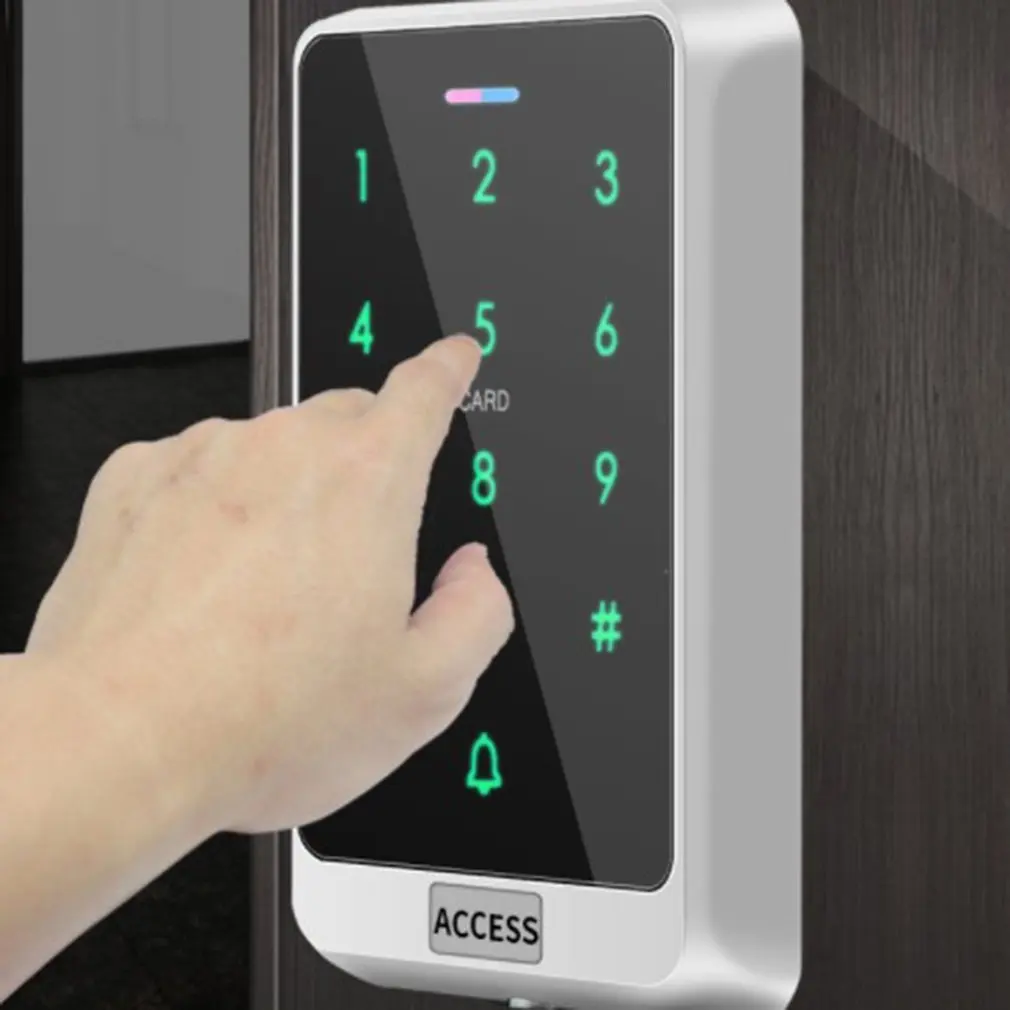 waterproof access control keypad outdoor id touch access controller touch door opener system electronic card swipe machine free global shipping