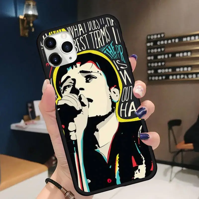 

Joy Division Ian Curtis Phone Case for iPhone 11 12 mini pro XS MAX 8 7 6 6S Plus X 5S SE 2020 XR