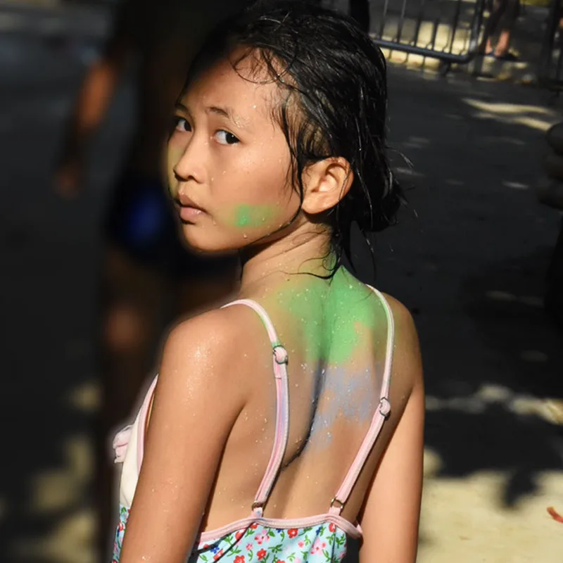 Бали цинковый солнцезащитный крем грязевая палочка цветная подводное плавание