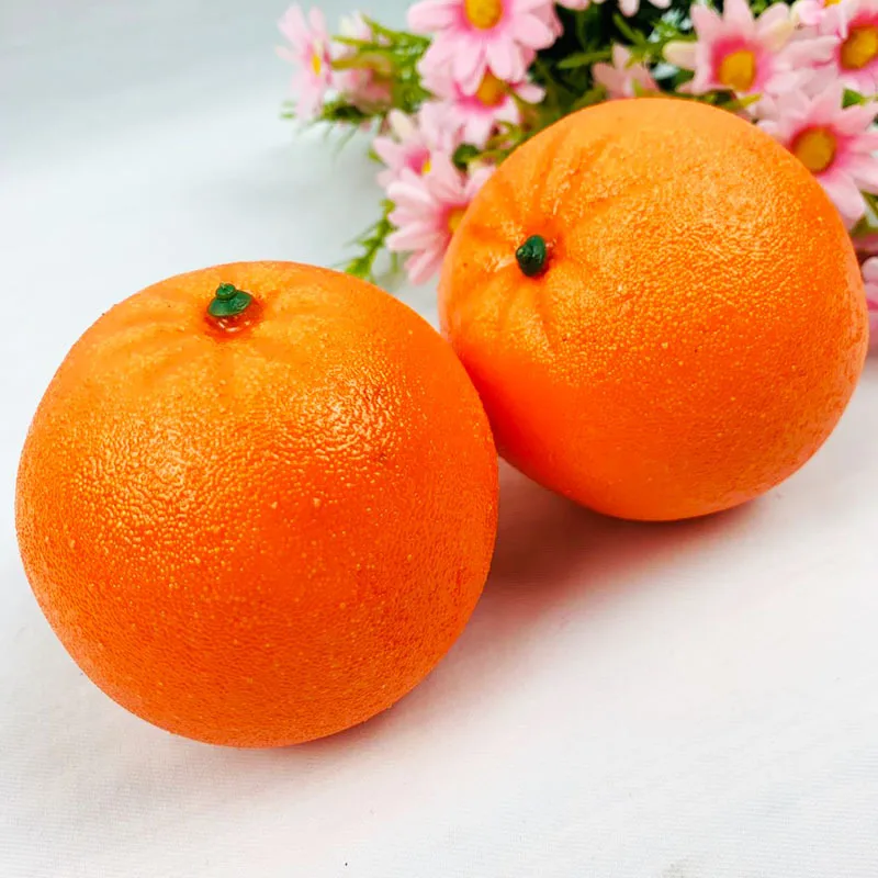 Искусственные апельсины 5 шт. 8 см украшение для дома сада спальни гостиной