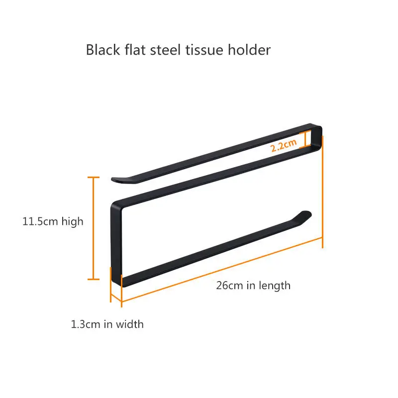 kitchen tissue holder bathroom toilet paper holder kitchen cabinet door storage box bracket cabinet fresh keeping bag storage free global shipping