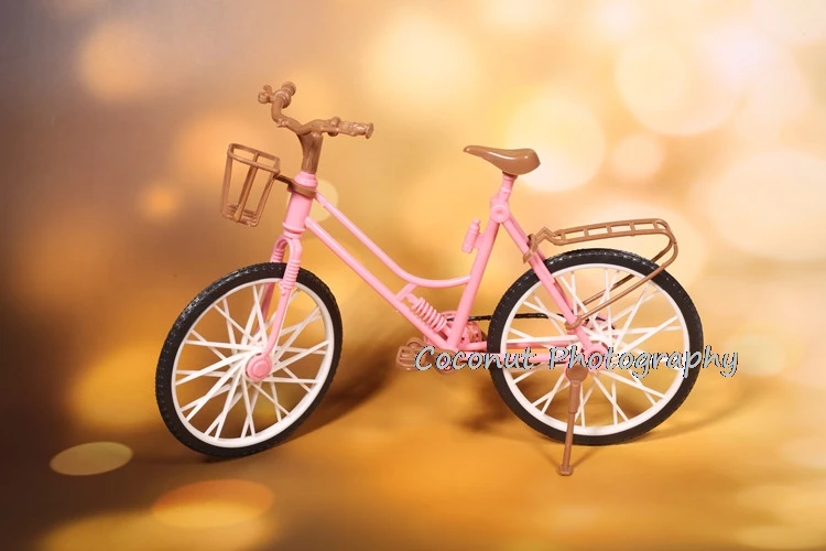 

Кокосовый реквизит для фотосъемки новорожденных, имитация розового велосипеда, модель мебели, украшение для дома, реквизит для интерьера, веб-знаменитости