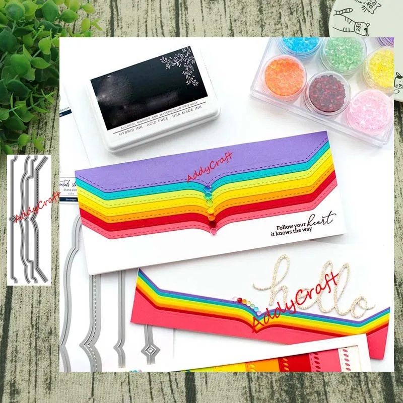 Create edge 2 металлические штампы для резки штампованные формы украшения