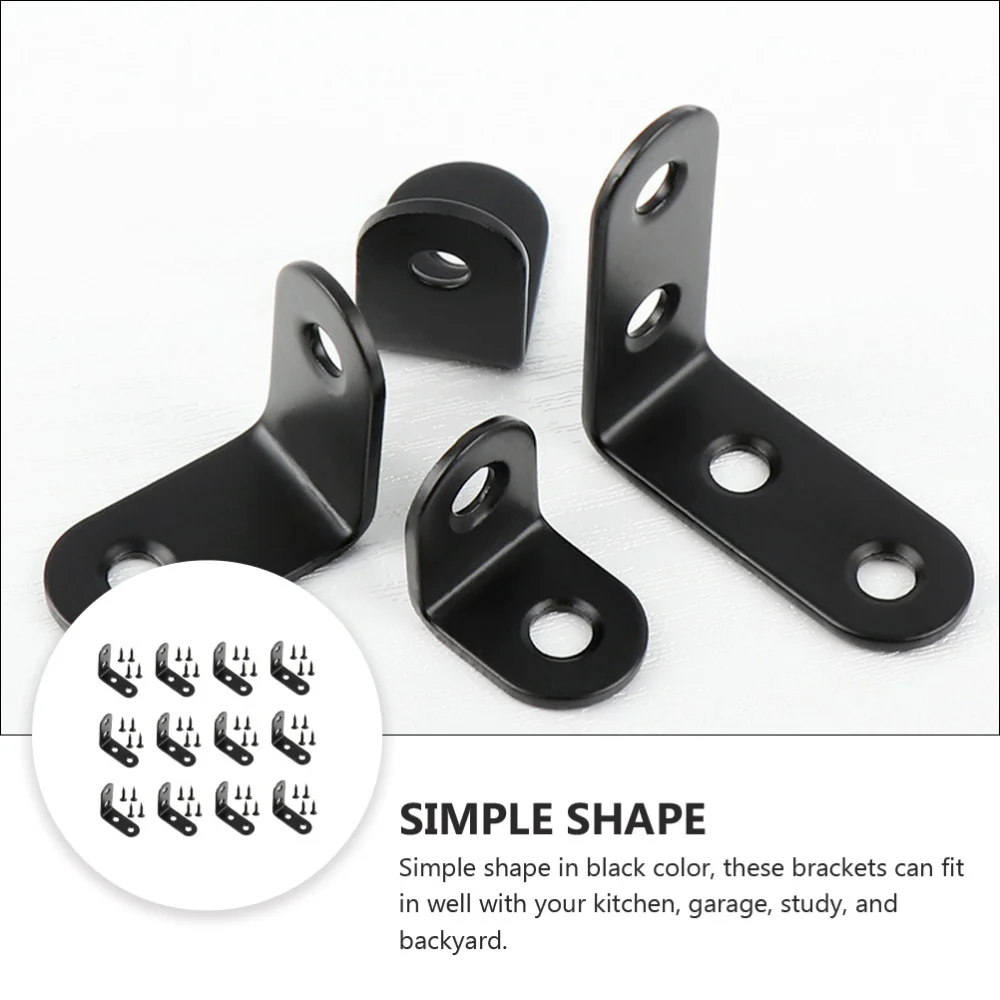 Угловой кронштейн из нержавеющей стали 16 шт. угловой L образной формы под углом 90