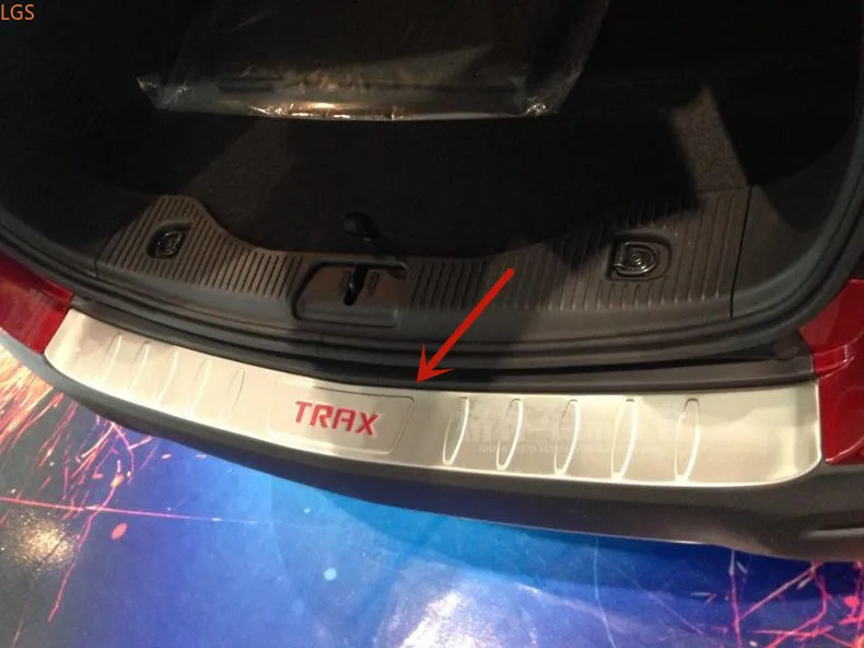 

For Chevrolet TRAX 2014-2018 High-quality stainless steel Trunk threshold Shield Scratch protection Car styling