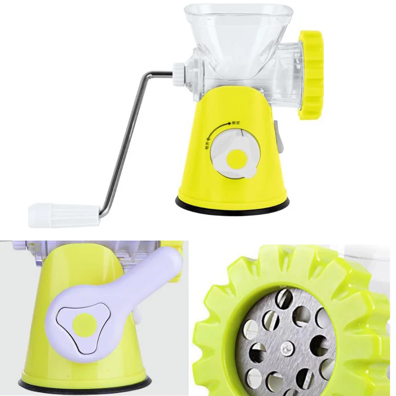

Household Meat Grinder Vegetable Slicer High-quality Multifunctional Household ABS Shell Stainless Meat Mincer Meat Cutter
