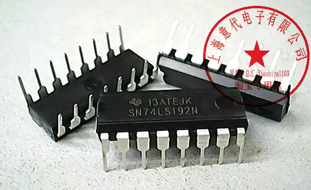 

5 шт. SN74LS192N, 74ALS192