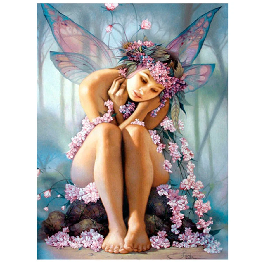 Набор для алмазной вышивки Бабочка картина с круглыми стразами 5D сделай сам