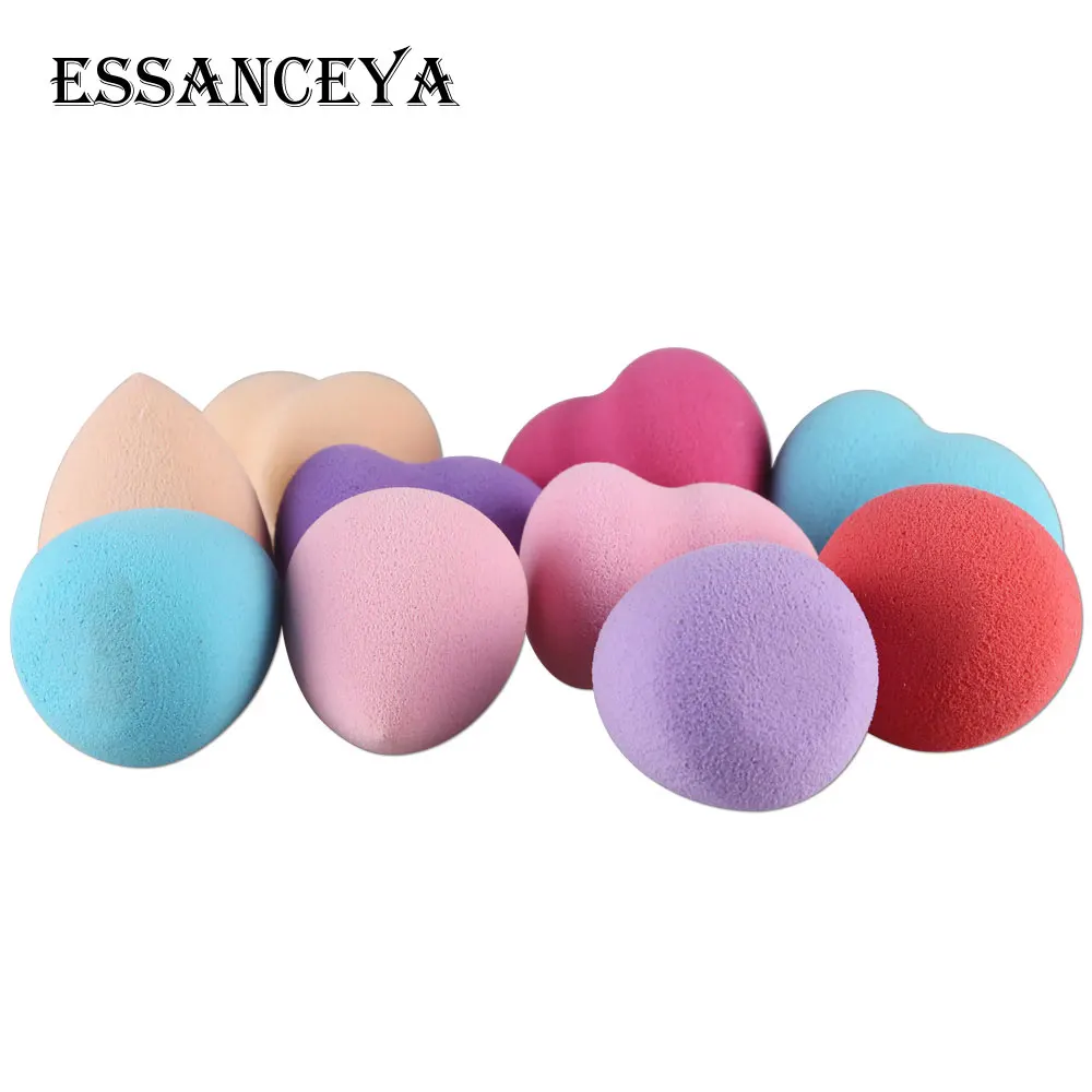 ESSANCEYA 30 шт. губка для макияжа воздушные подушки сухое влажное использование порошок основа крем гладкие косметические губки затяжки косметические наборы