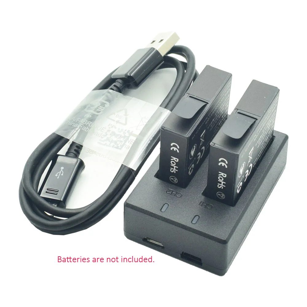 Зарядное устройство с двумя портами и usb кабель для зарядки SOOCOO S300 S200 Спортивная