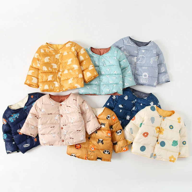 Модные милые зимние детские жилеты куртка для маленьких мальчиков и девочек