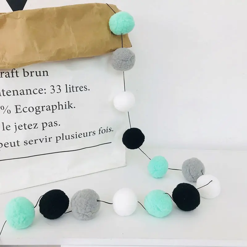 2 5 м Сделай Сам Макарон 4 цвета украшение для волос баннеры детской комнаты